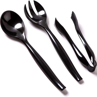 Premium Plastic Serving Utensils: 18PCs