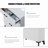 Shoe Storage Cabinet For Entryway, Free Standing Shoe Organizer With 2 Flip Drawers, Hidden Shoe Rack Storage Organizer For Doorway Hallway Closet-2074472237