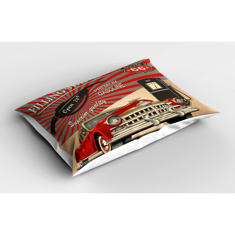 Cars Polyester Sham Set, Twin