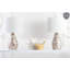 Ensemble de lampes de table 21 po avec incrustations en nacre de perle Lanphear