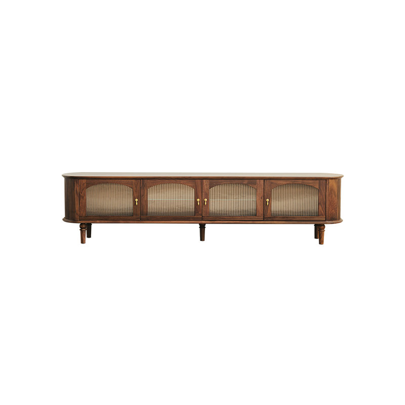 Meuble télé de style européen, 18.90”H x 86.61”W x 15.75”D