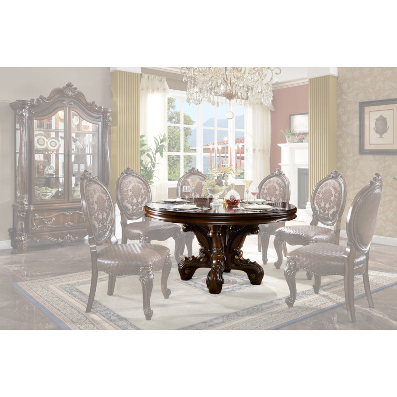 Chalcraf Round Dining Table, Beige