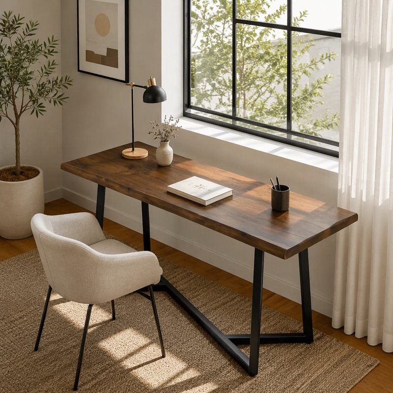 Table de bar en bois massif