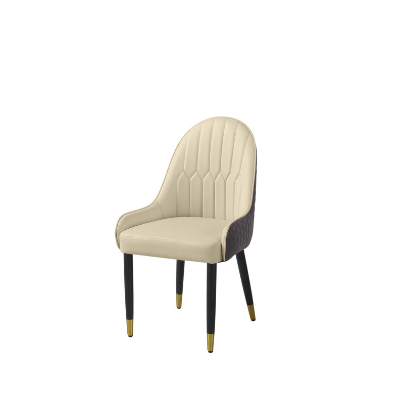 Ellenton Upholstered Side Chair, Beige