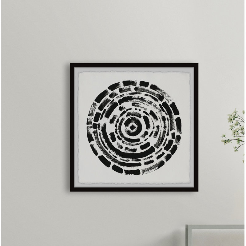 «Circling Snake», reproduction encadrée, H 18 po x l 18 po x P 1,5 po