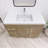 42'' Single Bathroom Vanity with Acrylic Top-86804004