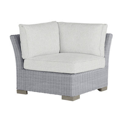Club Woven Patio Lounge Chair with Cushions
