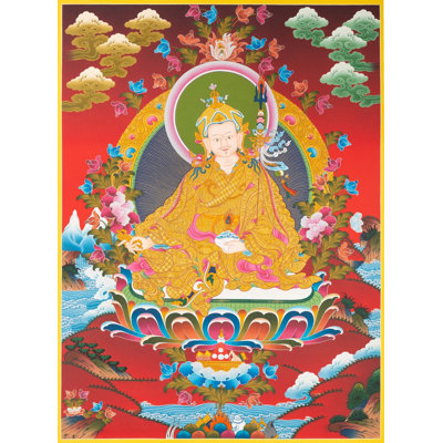 Guru Rinpoche/Guru Padmasambhava (Brocadeless Thangka)