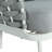 Steel Club Chair Set of 2, off White+Gray-177728877