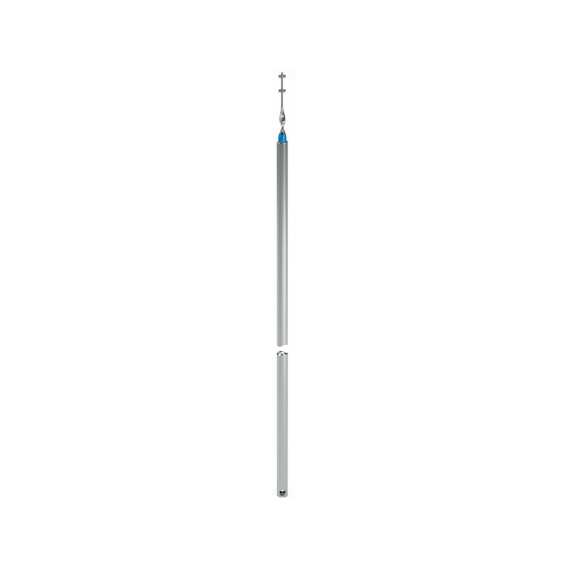  Tilt Tube Window, Argent/rouge
