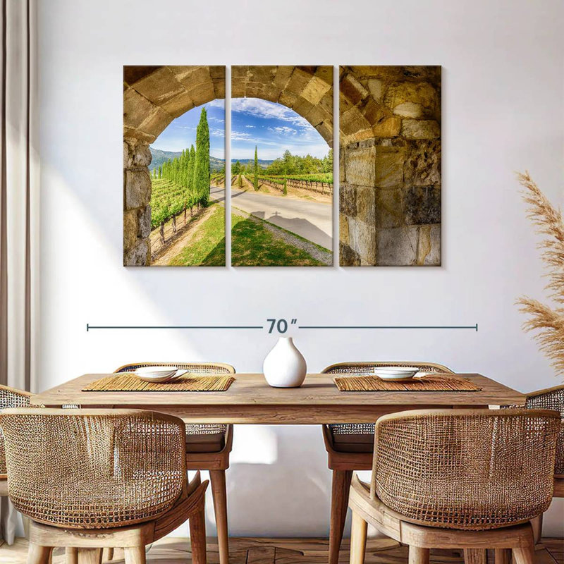 Alvord Winery In Napa, H 36 po x l 57 po