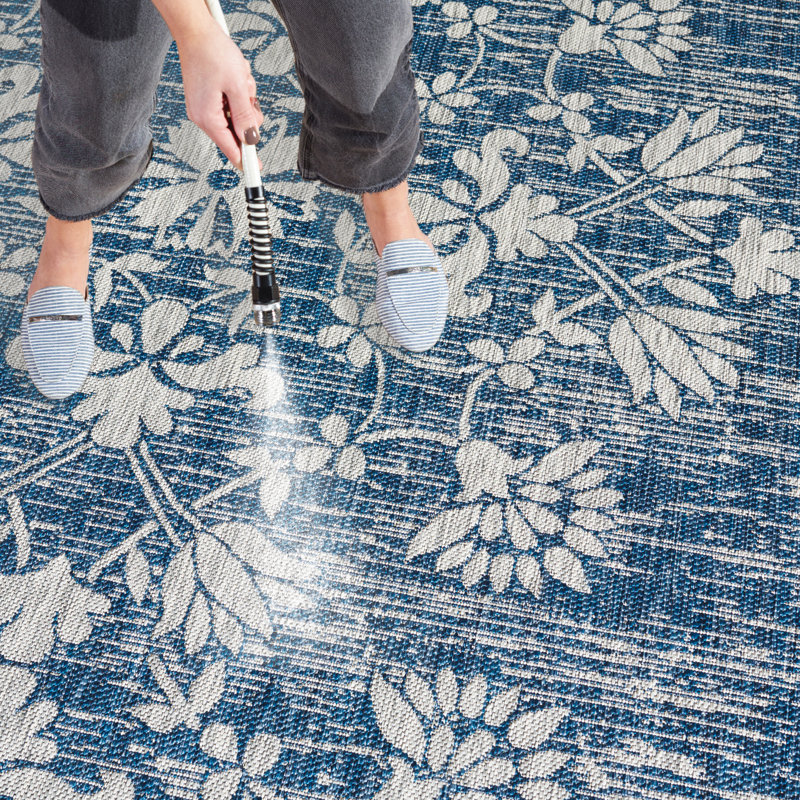 Tapis d'intérieur / extérieur Amedee Performance, Rectangle 5 pi 3 po x 7 pi 7 po