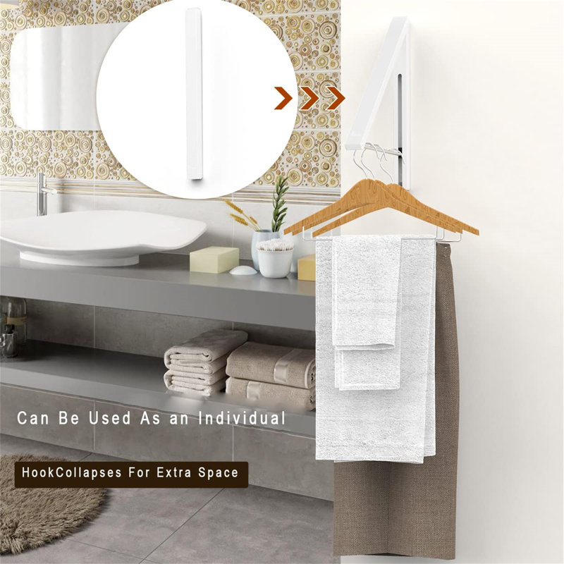 Metal Wall-Mounted Drying Rack