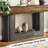 63" Farmhouse Console Table With Storage – 2-Tier  Entryway Sofa Table Behind Couch, Narrow Hallway Accent Table With U-Shaped  Base-122607433