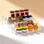 Étagère à épices en acrylique avec 4 tablettes élargies, comptoir transparent et rangement pour garde-manger, bocaux et bouteilles-2102806877