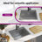 vidaXL Kitchen Sink with Strainer, Stainless Steel Top-Mount Sink, Fast Drainage, Anti-Corrosion-85501567-85501568