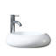 Modern Ceramic Circular Vessel Bathroom Sink