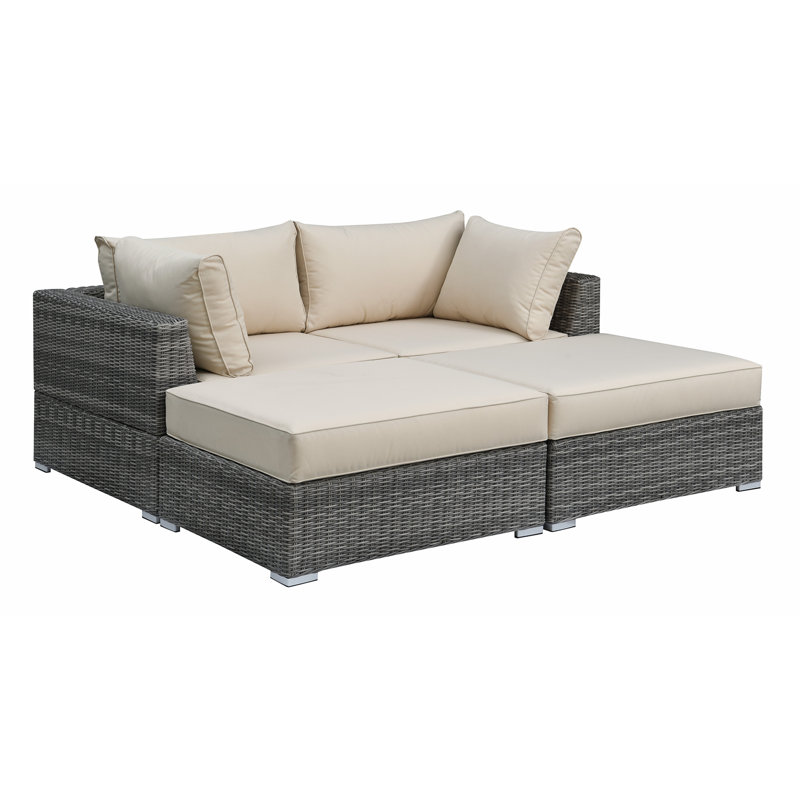 Upholstered 72'' Loveseat, Tan 100% Polyester