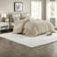 Ensembles de literie en coton de qualité supérieure à grand lit, style bohème rayé pour la maison