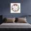 «Merry Little Wreath», oiseau traditionnel, paysage, impression d'art mural-1029463075