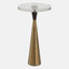 Uttermost Holton Tapered Brass Accent Table