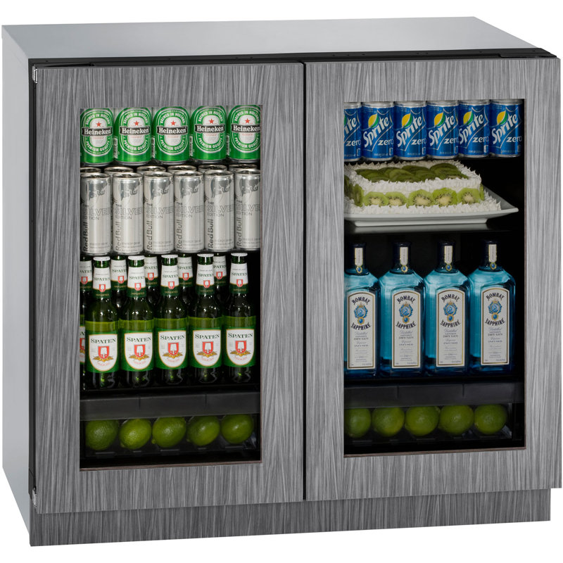 U-Line 35.44'' W Built-In Mini Fridge