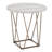 Rowyn - 3 Piece Table Set, Faux Marble Paper Top - White