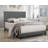 Dasjia Nailhead Trim Upholstered Bed in Gray-1763815358