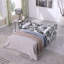 Canapé convertible moderne à deux chambres avec dossier réglable, canapé 2 places, lit escamotable, 2 petits coussins décoratifs et petits appartements Modern Sofasoft-2055536351