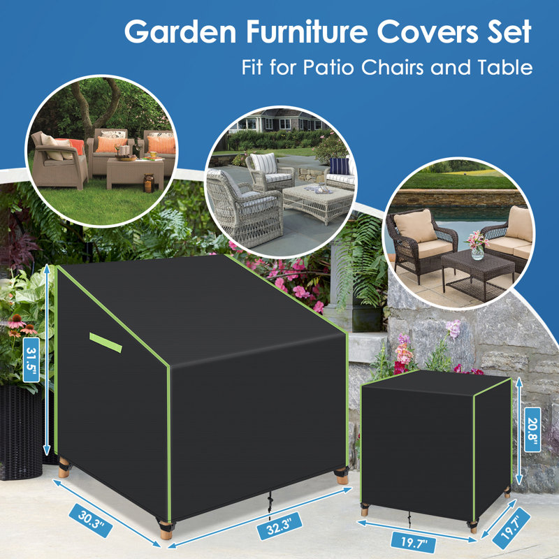 Waterproof Patio Furniture Set Cover
