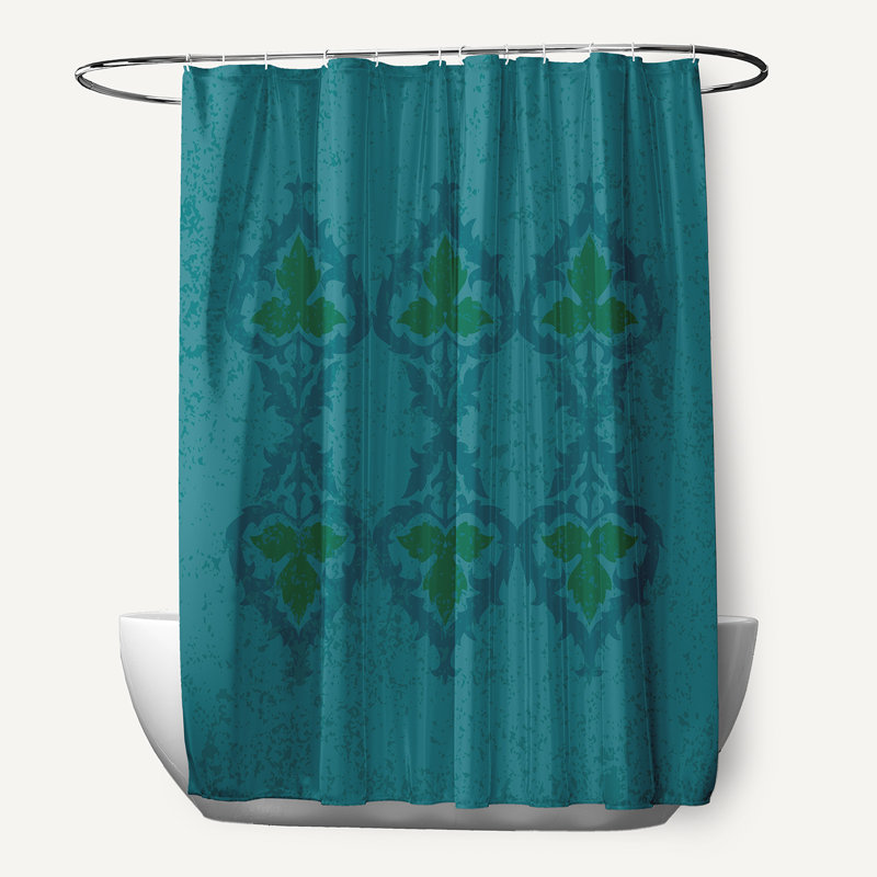 Rideau de douche Harrel, Bleu
