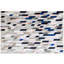 Astila Cowhide Geometric Area Rug-960687119
