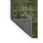 Tapis oriental en laine / polyester tissé à la machine Ciley en beige / brun-76837132