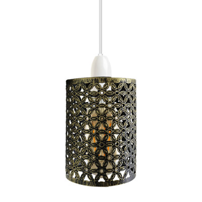 13.5cm H Metal Drum Lamp Shade ( Uno )