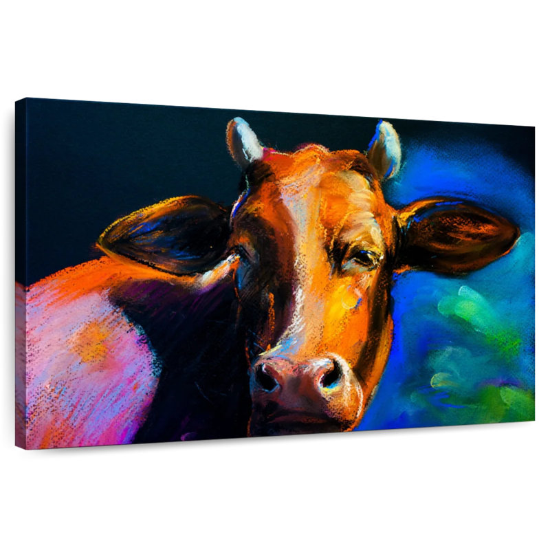Brampt Cow Head, 16" H x 24" W