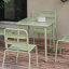 Table carrée, table de cour extérieure, petite table de salle à manger-1847546449