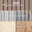 Remise de rangement extérieure robuste en acier galvanisé 10 po x 8 pi avec plancher