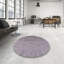 Tapis floral gris Huler-832314491