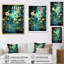 Abstract Forest River Pulse III, reproduction d'art sur toile-91295936-91295935