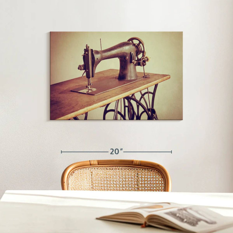 Senne Sewing Machine, 16" H x 24" W