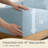 Luxclub 4 PC Light Blue King Silky Soft Cooling Extra Deep Pocket Performance Sheet Set-123418302-134223520