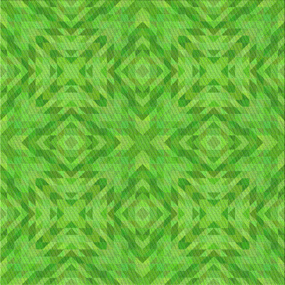 Laine tissée à la machine de fabrication orientale et polyester vert/jaune Tapis décoratif