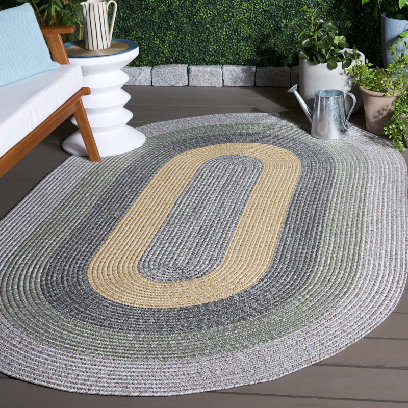 Tapis intérieur / extérieur Doner, Ovale 5 pi x 8 pi