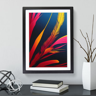Striking Feathers - Framed Print