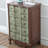 5-Drawer Hand-Painted Entryway Accent Chest