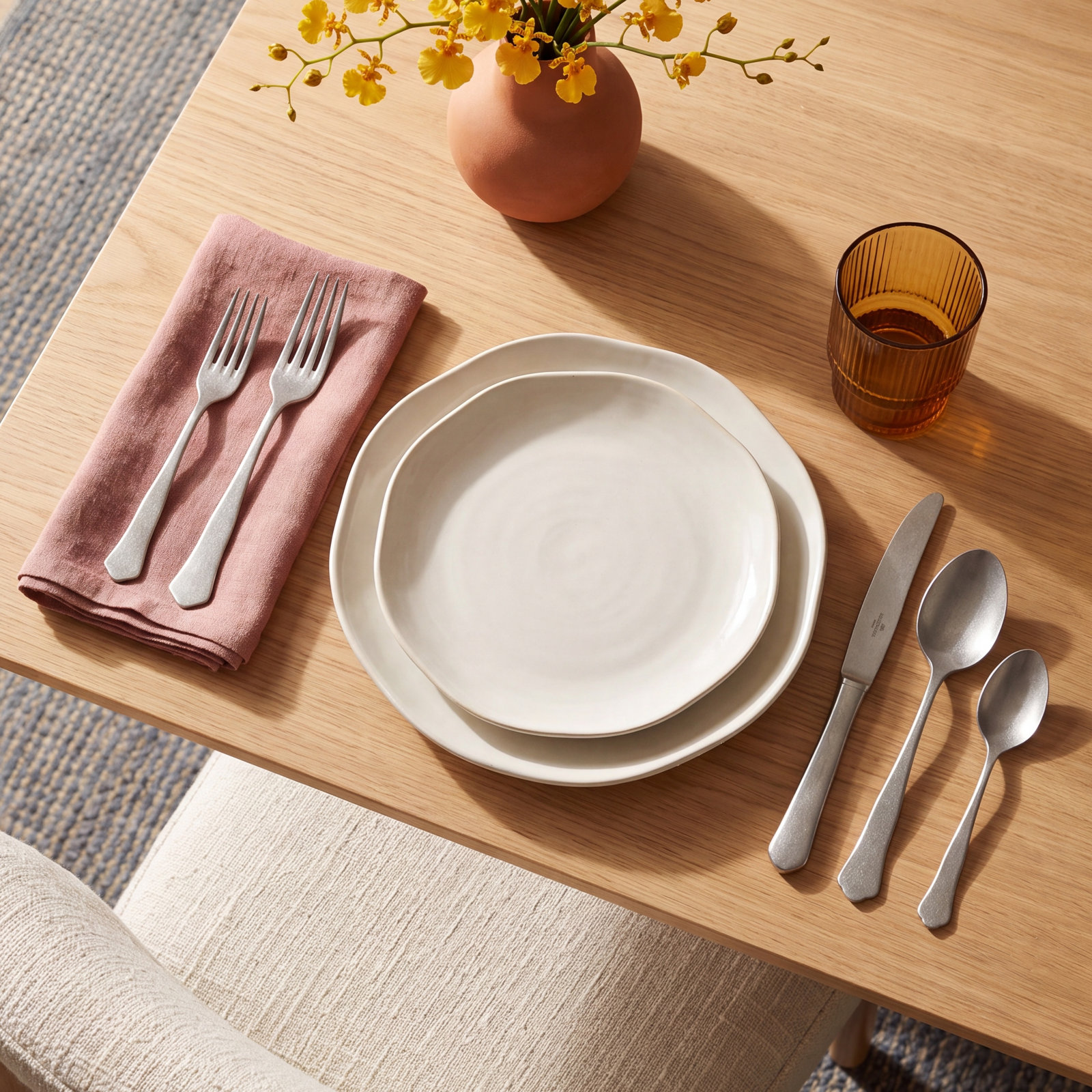 Prado Flatware - Service for 1, Silver