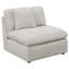 Canapé modulaire rembourré 5 pièces Greeley Ivory