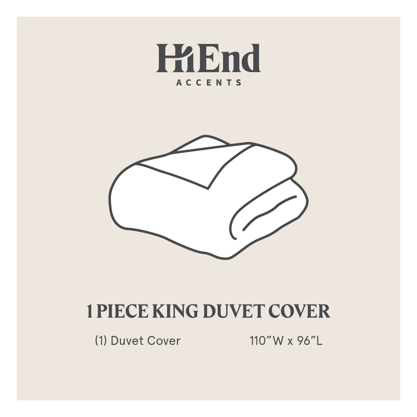 Lily Linen Duvet Cover Set, King Duvet Cover, White