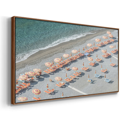 Amalfi Coast- Framed Gallery Wrapped Canvas -Ready to Hang