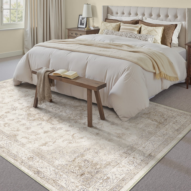 Paisley Area Rug, Rectangle 152 x 213 cm